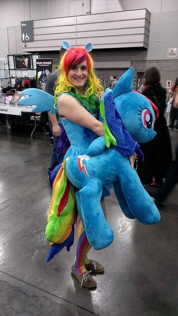 mlp life size plush