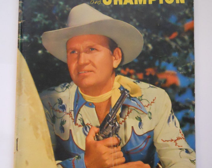 Dell Comics Gene Autry Vol. 1, No. 108 - March 1956 - VG Vintage Comic Book