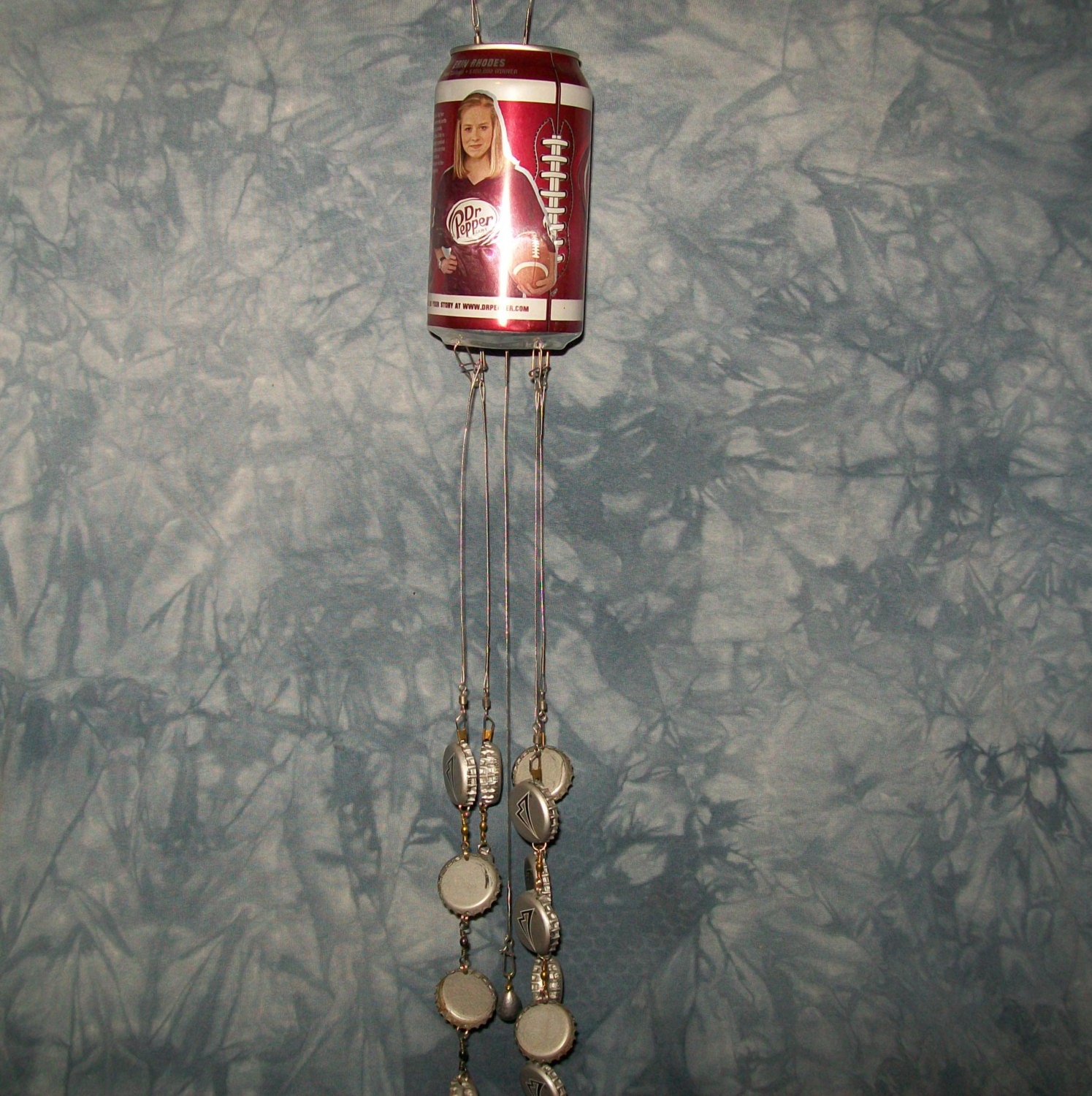 Watch More Like Soda Can Wind Chimes Dr Pepper Pop Can Windchimes By Myhillbillyways On