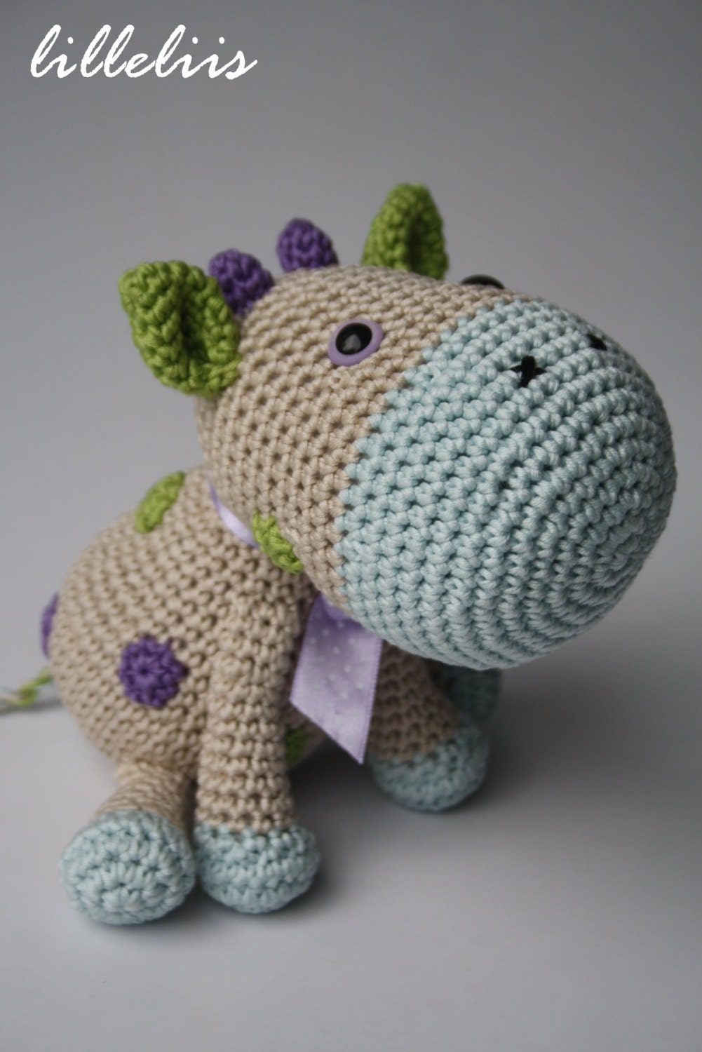 PATTERN Spotty the Cow crochet pattern amigurumi by lilleliis