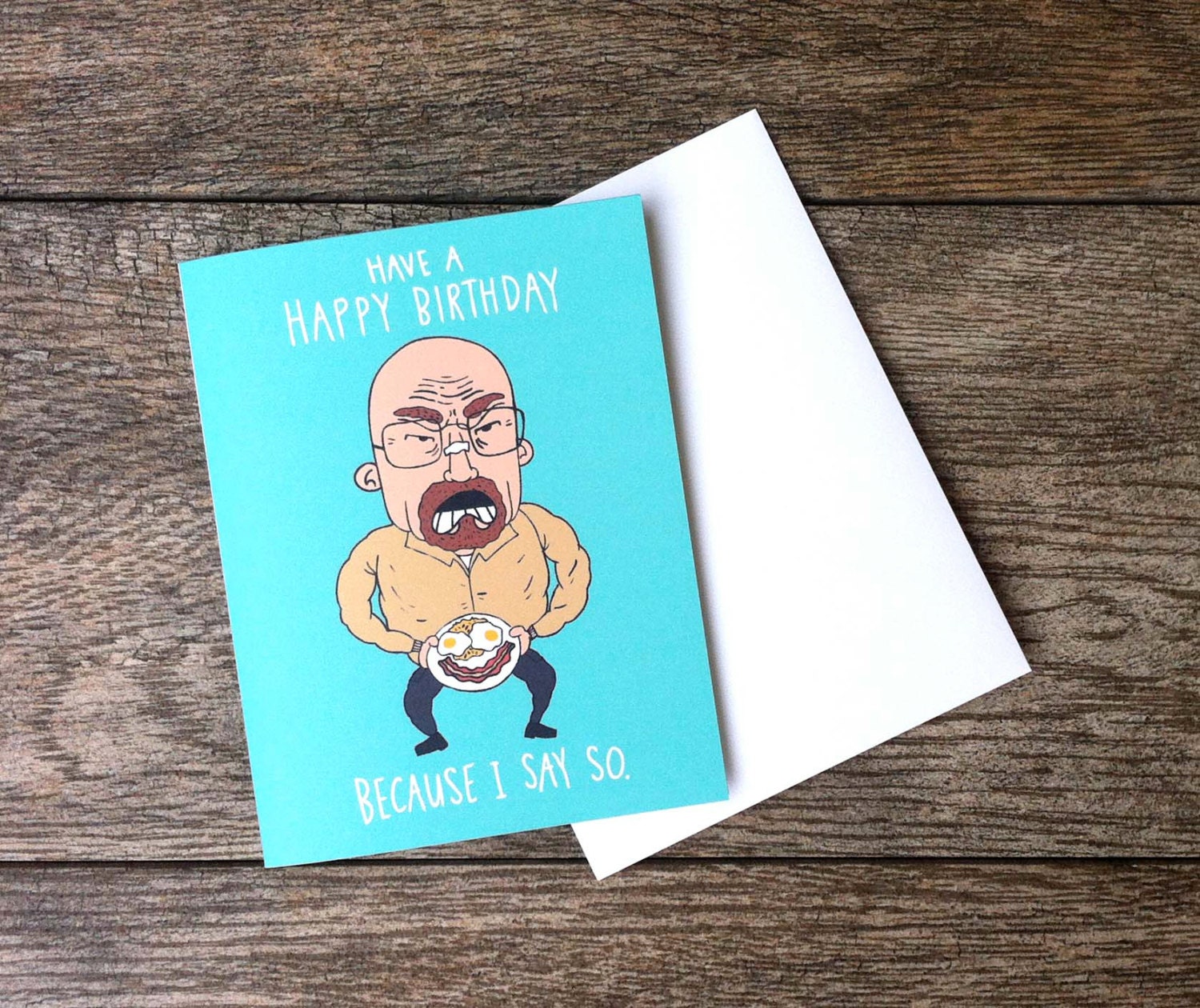 Breaking Bad Walter White Birthday Card