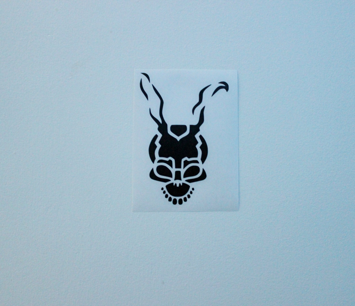 Donnie Darko Frank the Bunny Mask Decal