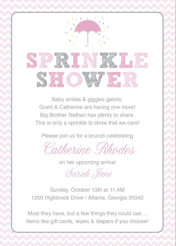 Gift Card Baby Shower Wording True Gift Baby Shower Invitation