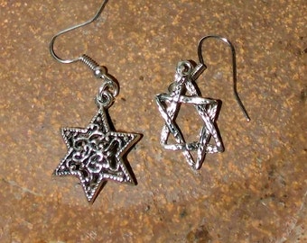 Star of David Jewish Magen Charm Sliding Necklace Pendant in 925 Star of David Jewish Magen Charm Sliding Necklace Pendant in 925