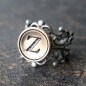 Personalized Typewriter Key Ring