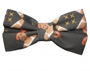 TUPAC SHAKUR men's bow tie, hair bow hair clip barrette... original drawing