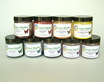 Greener Shades Starter Dye Kit, Metal Free Wool Dye Kit, Organic Silk Nylon Wool Dye Kit