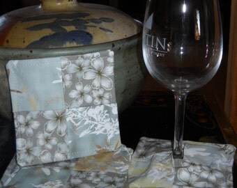 Elegant and Romantic Coasters - set of 6