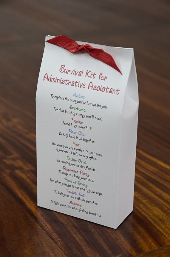 Survival Kit for Administrative Assistants Printable PDF