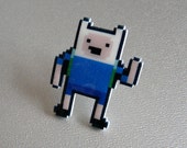 dude, what the bjork - adventure time finn the human pin