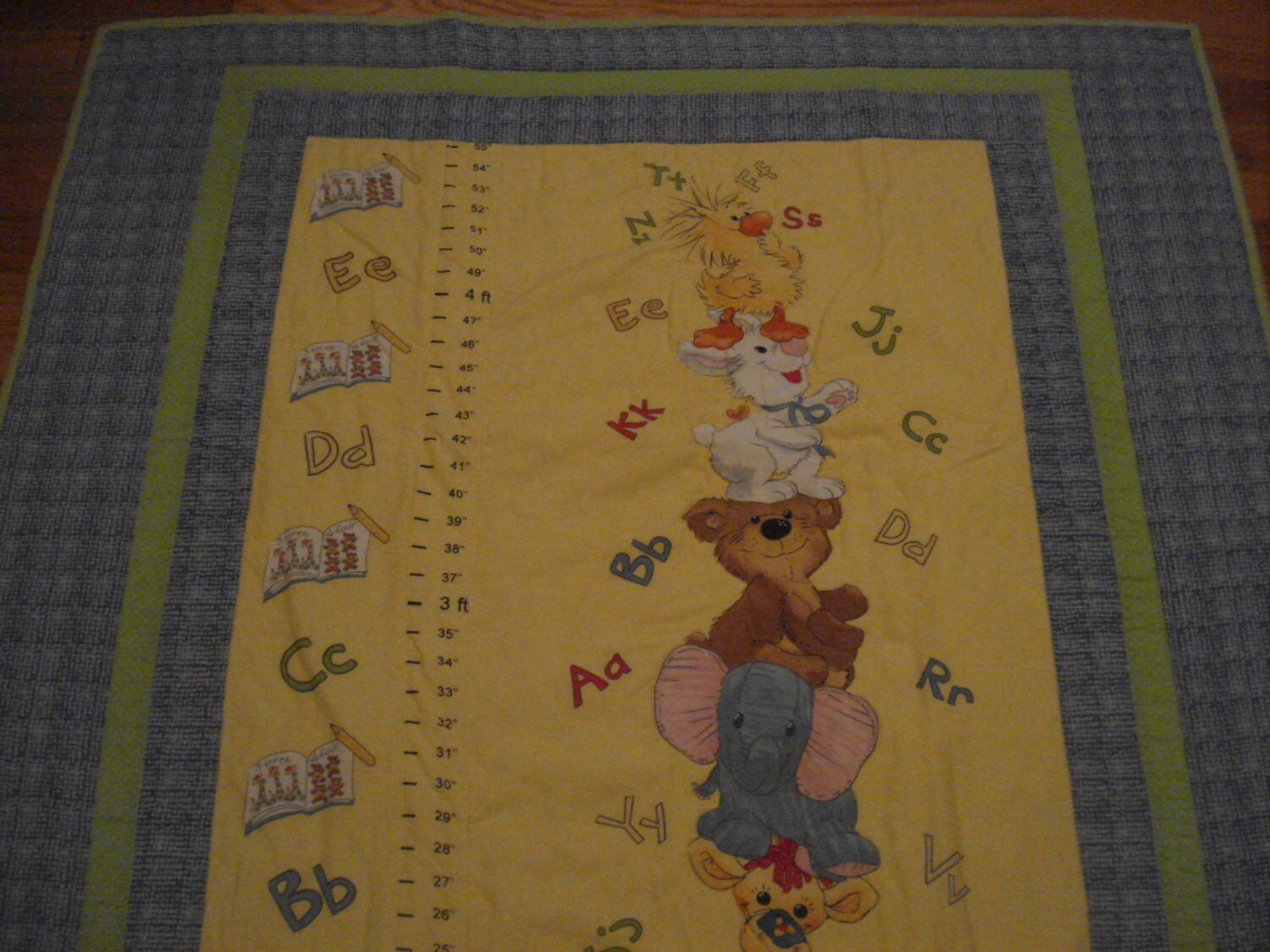 Growth Chart Quilt