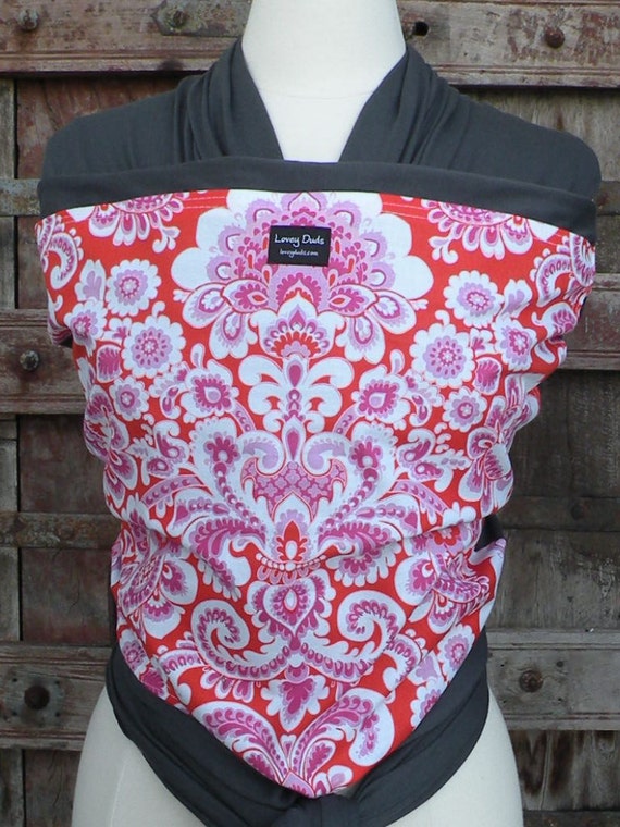 Baby Sling ORGANIC COTTON Baby WrapSling CarrierrNelly on