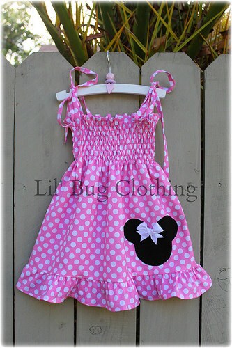 Minnie Mouse Smocked Dress