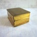 Vintage Brass Volupte Pill Box by 5and10vintage on Etsy