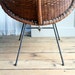 Vintage Mid Century Wicker Basket Chair / Local Pickup