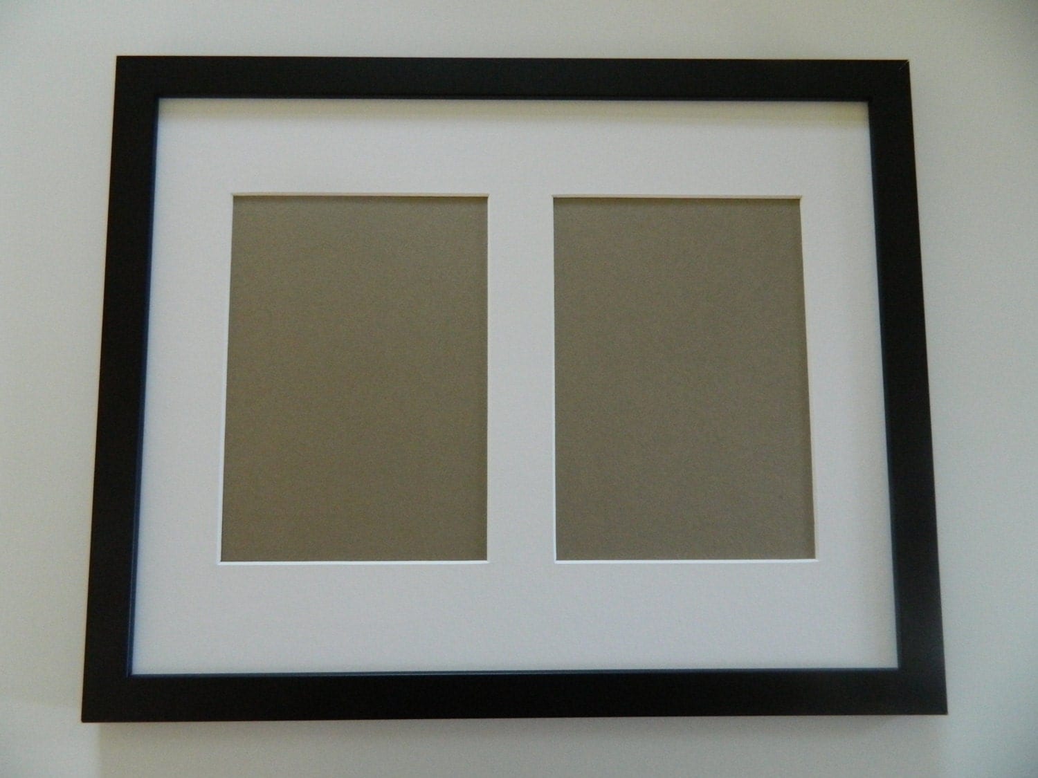 Custom 11 x 14 Black Picture Frame Collage Mat Ready