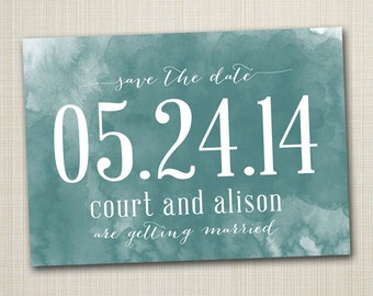 Save The Date Magnets or cards, save-the-date postcards, Modern Save the Date, Digital Save the Date, custom Save the Date