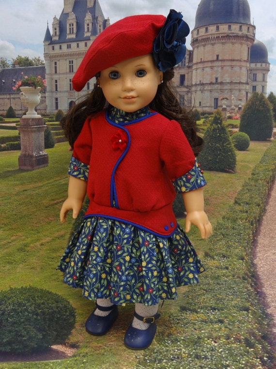 RESERVED Garden Tapestry Edwardian dress and bloomers