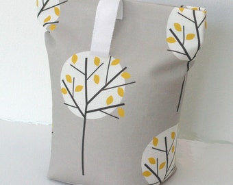 Grey Fabric doorstop Moonlight Tree fabric door stop stopper