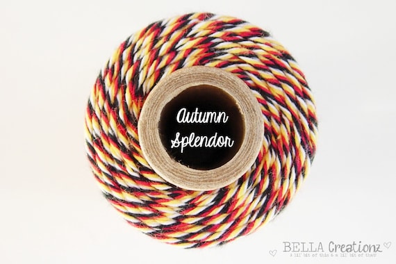 SALE - Autumn Splendor Bakers Twine by Timeless Twine - 1 Spool (160 Yards)