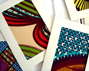 African Print Invitation Cards 3