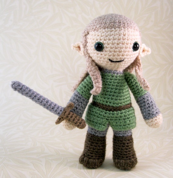 Elf Fantasy Amigurumi Pattern PDF Crochet Pattern