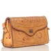 Tooled Leather Purse Cross Body 60s Boho Mexican Brown 1960s Vintage Shoulder Bag 70s Hippie Handbag