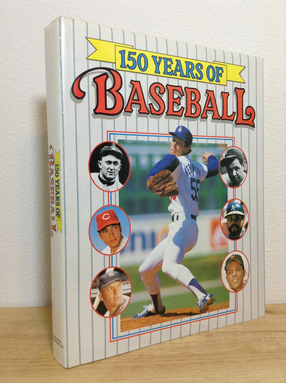 150 Years of Baseball Hardcover Book & Jacket by DisLilTreasures