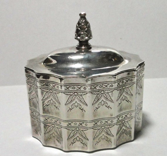 Godinger Silver Jewelry box. 1991