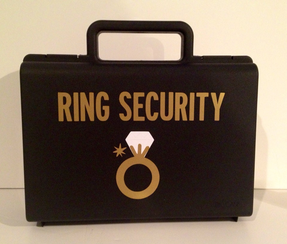 Ring Bearer Briefcase Ring Security Briefcase Ringbearer