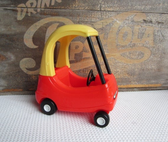 Vintage Little Tikes Cozy Coupe Toy Car