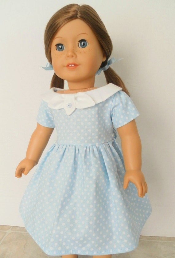 1950s Doll Dress American Girl Doll Clothes AG Doll