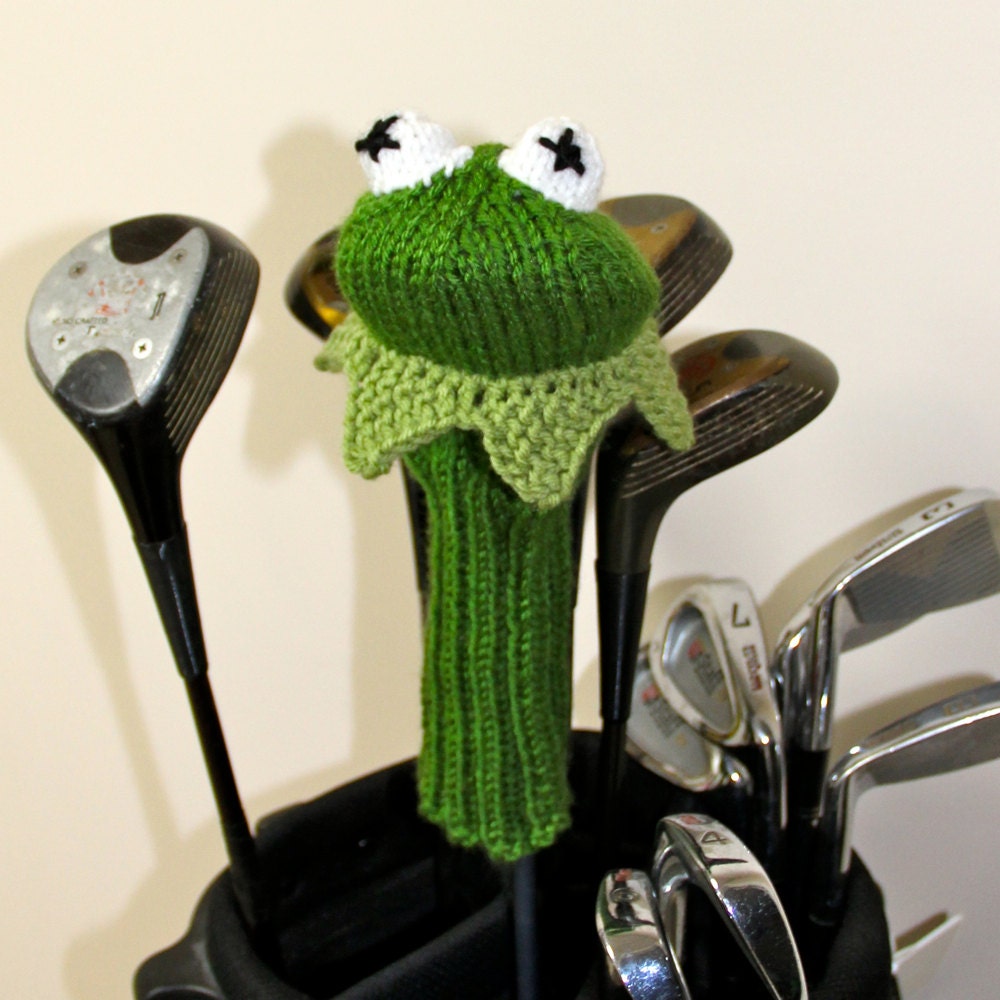 Kermit the Frog Golf Club Cover The Muppets Muppets Golf