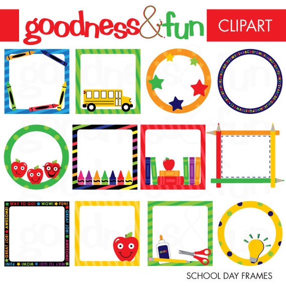 clipart school frames - photo #27