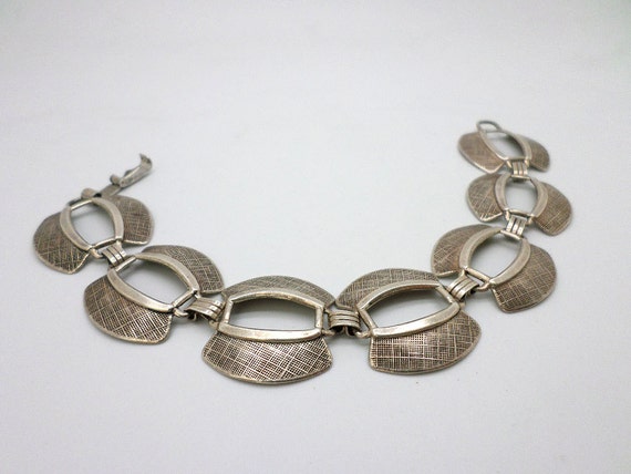 Great Vintage Sterling Silver Danecraft Link Bracelet