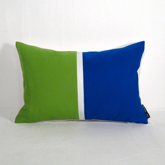 Color Block Pillow Cover Modern Outdoor Pillows by Mazizmuse