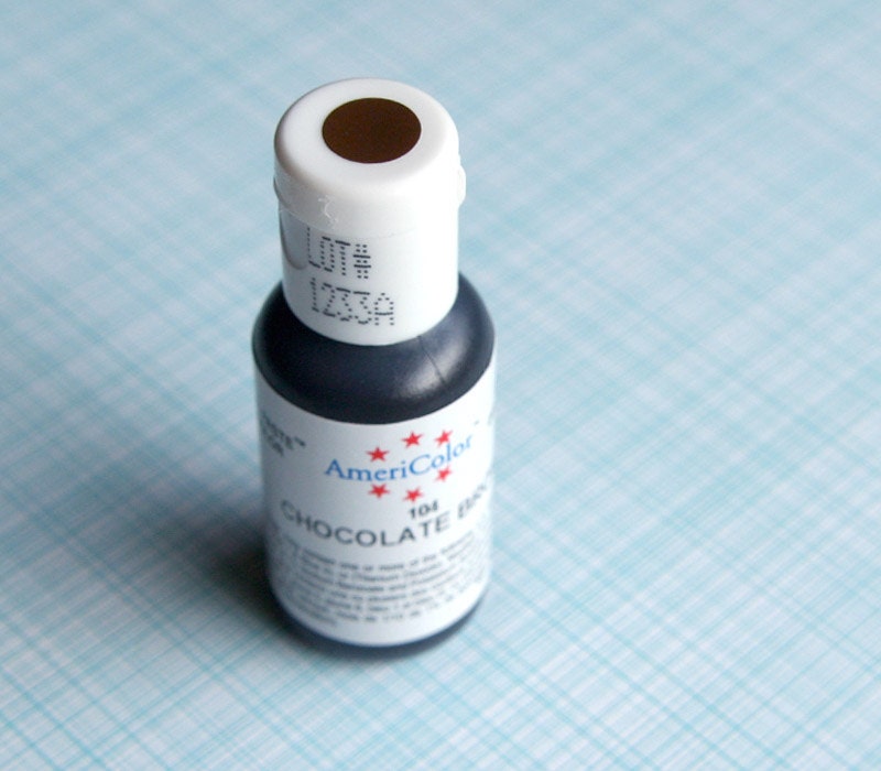 Brown Food Coloring, Chocolate Brown Gel Paste Food Coloring ... Brown Food Coloring, Chocolate Brown Gel Paste Food Coloring ...