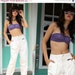ON SALE 80s high waisted pants / 1980s trousers / cream ivory white size small