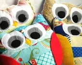 Owl toy, owl plush, customize colors: MADE TO ORDER Il_170x135