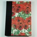 Address Book FIELD of POPPIES handmade in the USA