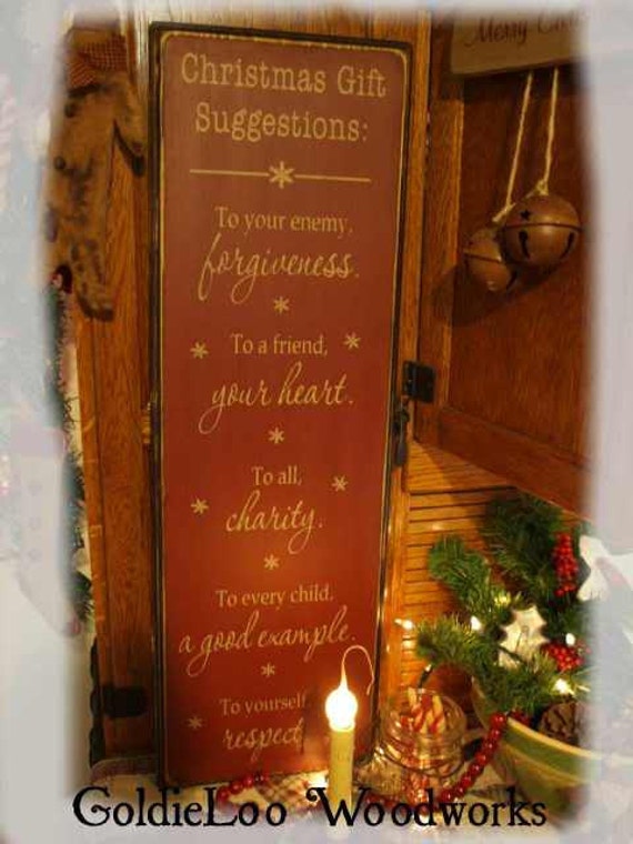 items similar to christmas gift suggestions wood wall items similar to christmas gift suggestions wood wall