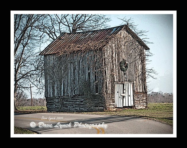 Powhatan County VA Christmas Country Farm Barn Christmas
