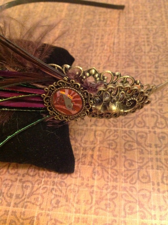 Items similar to Steampunk Headband on Etsy