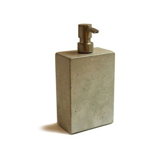 Concrete Soap Dispenser by roughfusion on Etsy