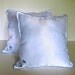 Pure White Silk Pillows