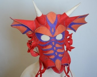 Dragon Mask PDF Pattern