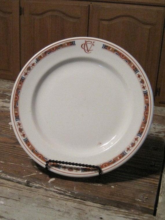 Sterling Vitrified China Restaurant Ware Plate