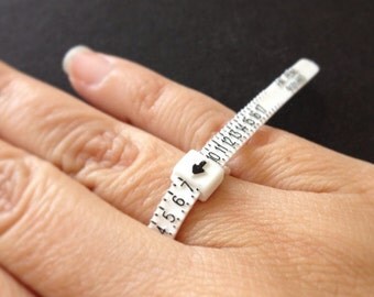 Adjustable Ring Measure, Ring Measurements, Ring Sizer, Multi Sizer, Ring Size Gauge, Ring Fit, Measuring Tool, Finger Sizing