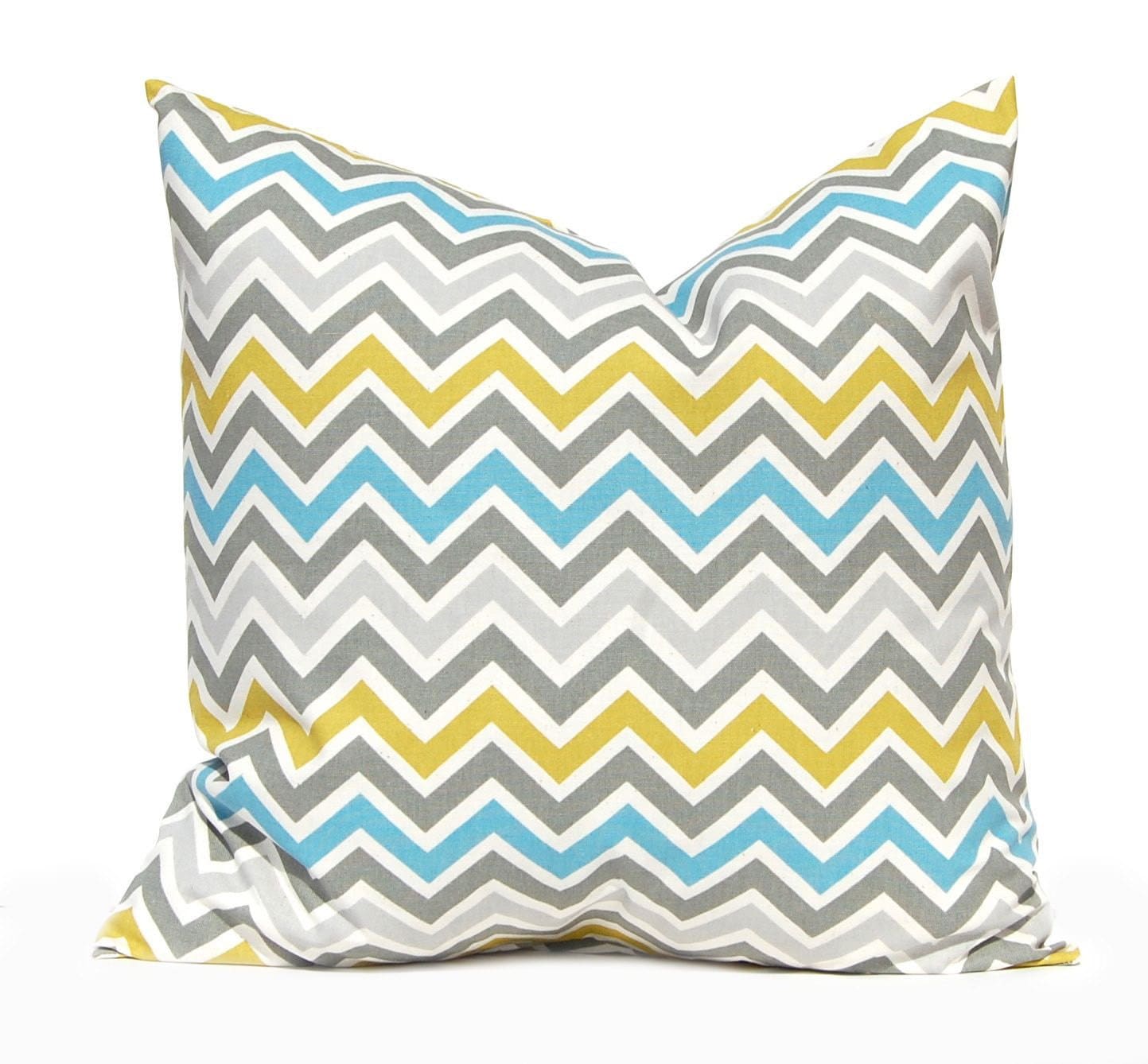 Chevron Pillow Cover Decorative Pillow Covers by CompanyTwentySix