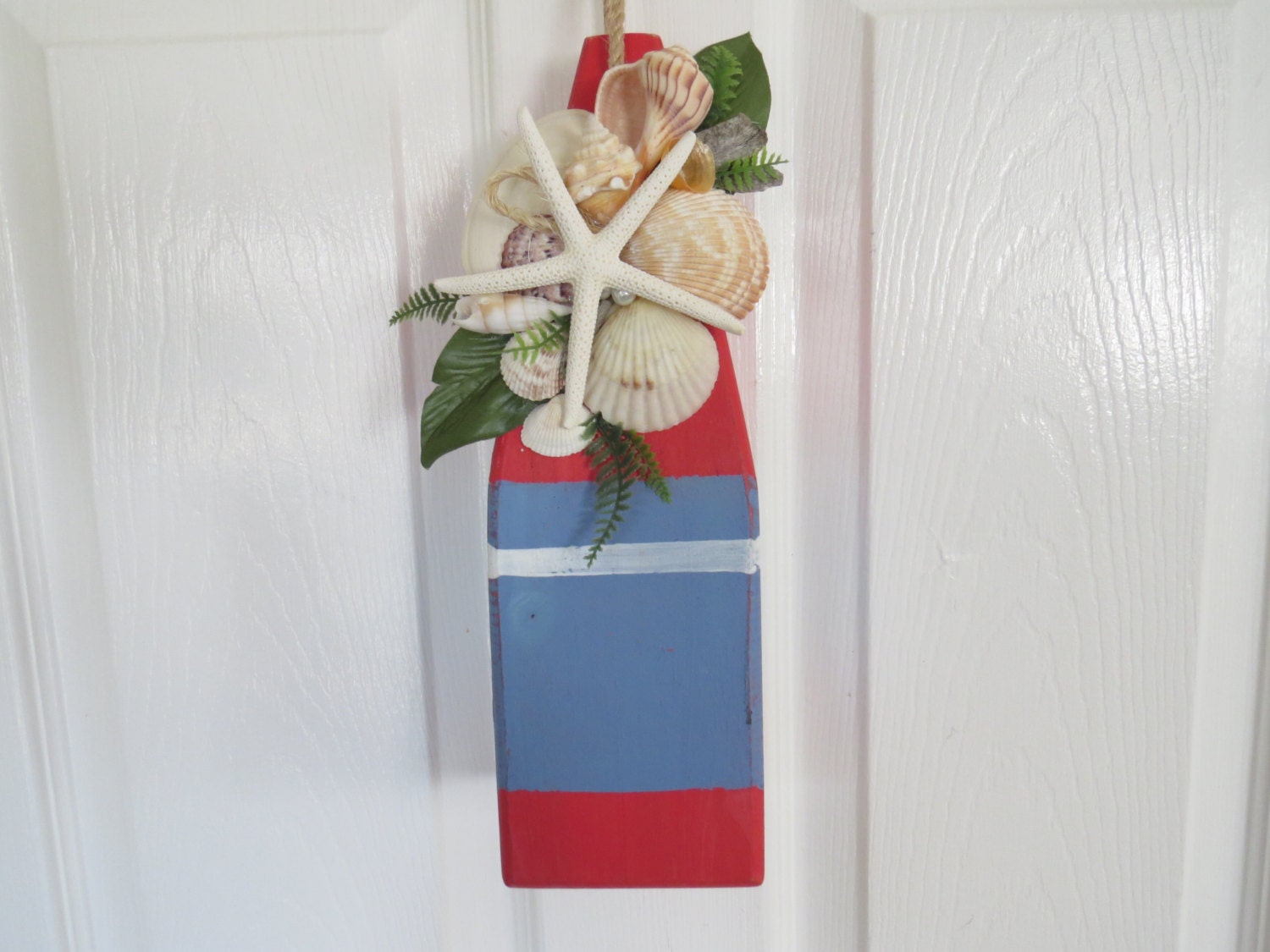 Coastal Starfish Buoy /Door Wreath/ Decoration/ Coastal Decor/ Ornament